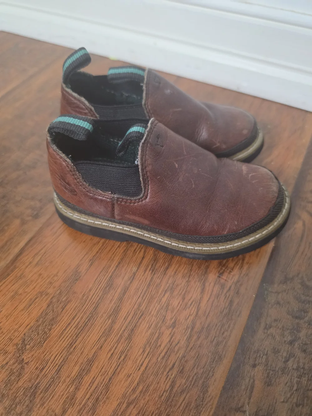 Georgia Boots Georgia Giant Romeo Toddler Leather Ankle Boots Size 8
